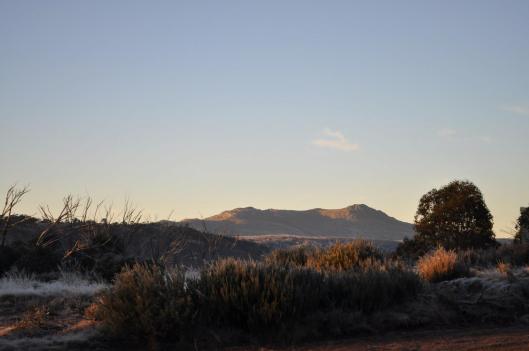 Mt Jajungal at Dawn